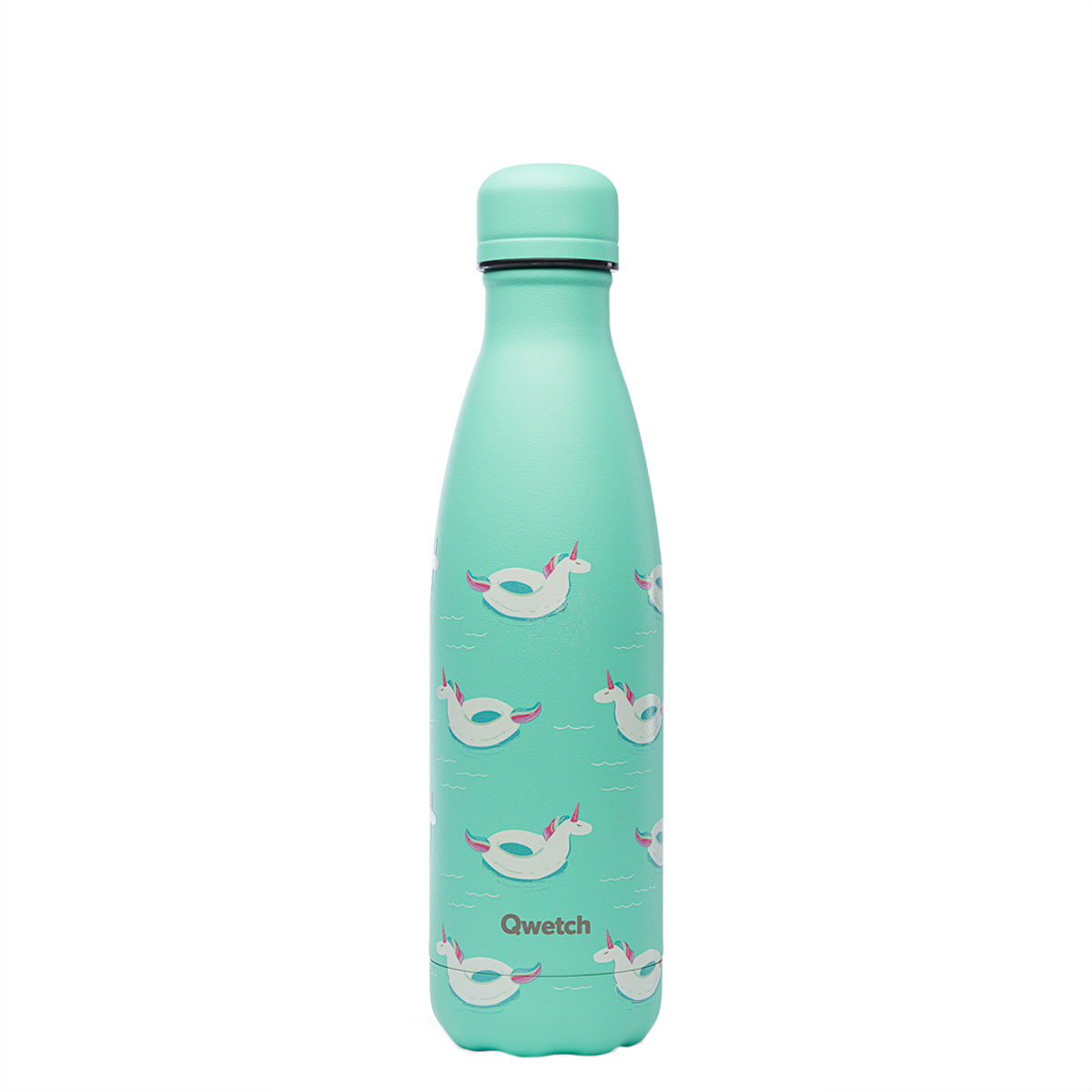 Image of Qwetch Summer Isolierte Stahlflasche 500ml türkis bei nettoshop.ch