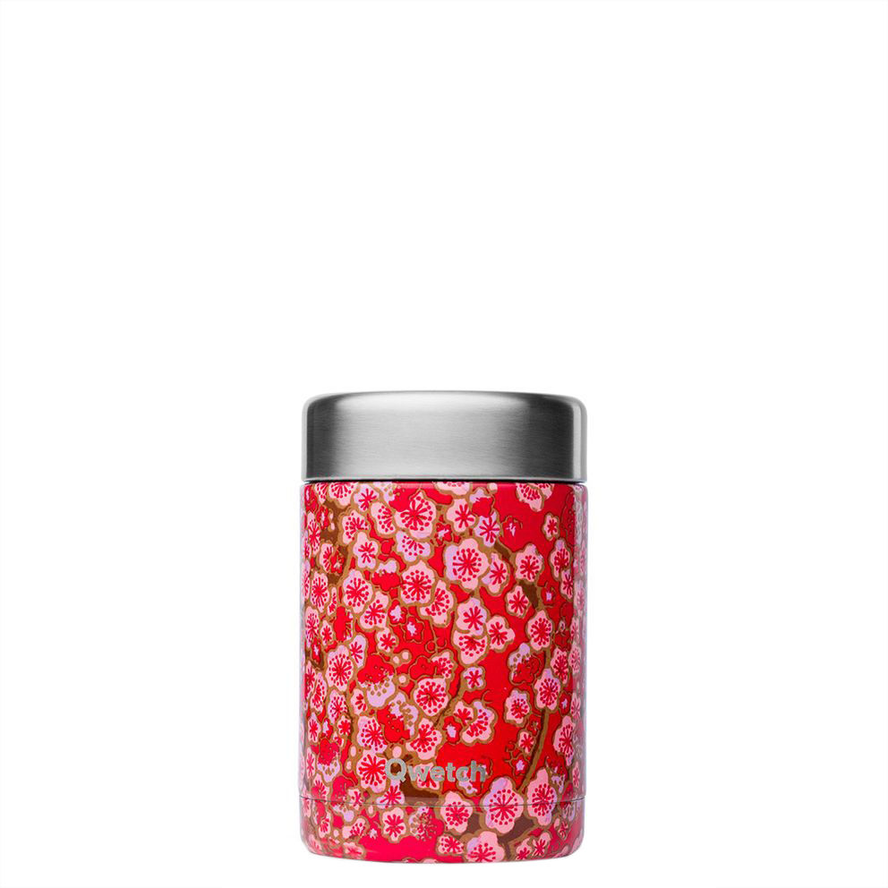 Image of Qwetch Flowers Isolierte Lunchbox 340ml rot bei nettoshop.ch