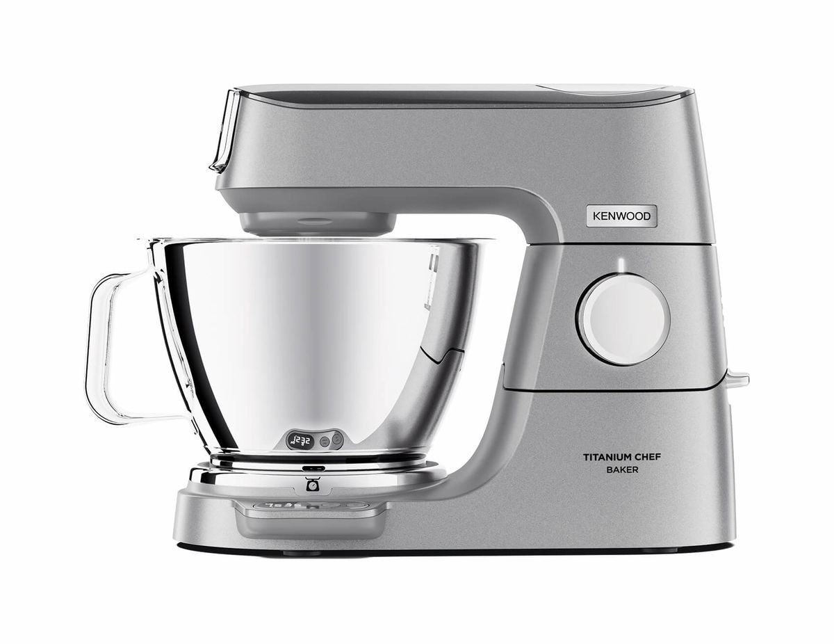 Image of Kenwood Chef Baker Titanium KVC85.004.SI Küchenmaschine silber bei nettoshop.ch