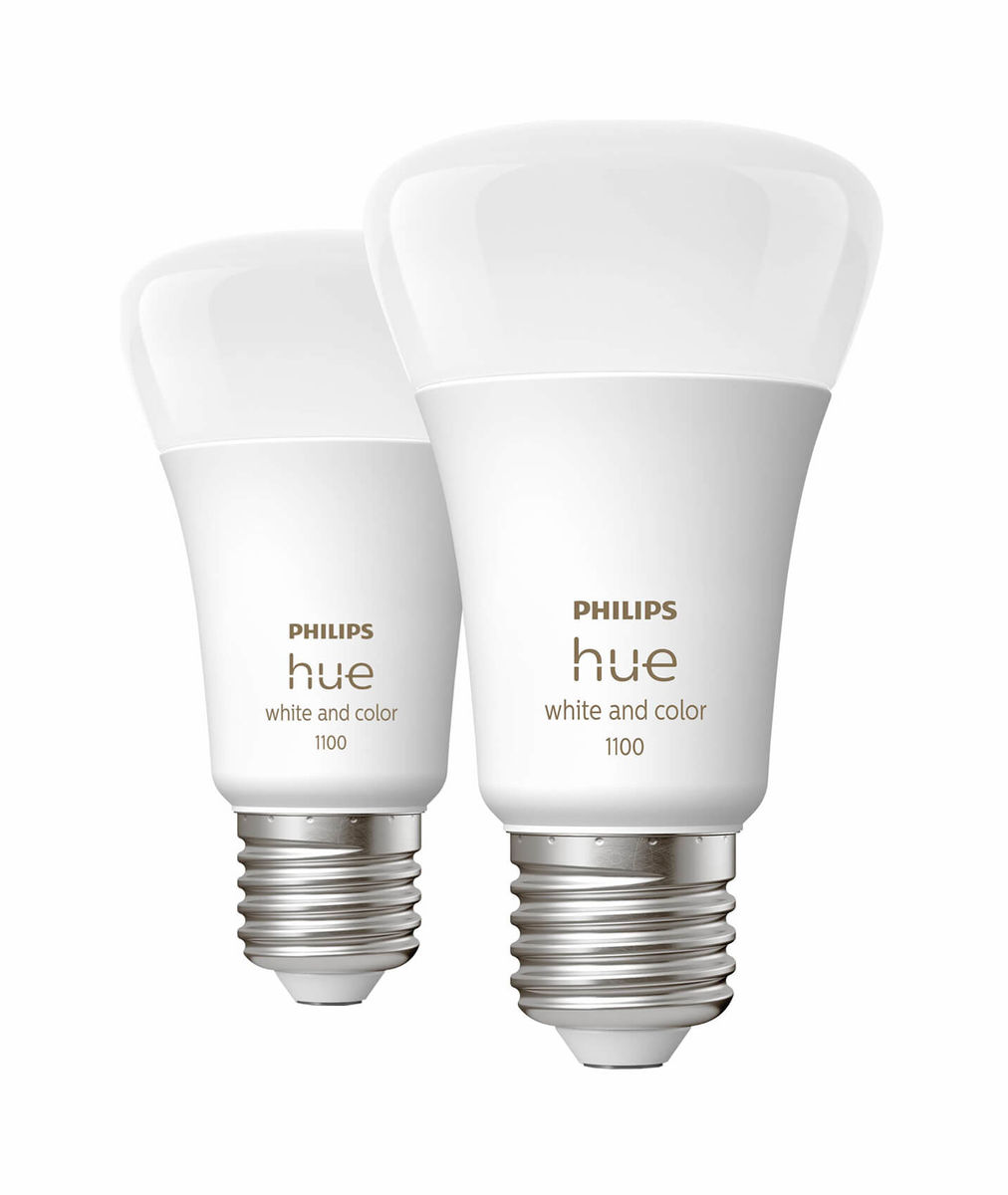 Image of Philips Hue White & Col. Amb. E27 2x800lm 75W bei nettoshop.ch