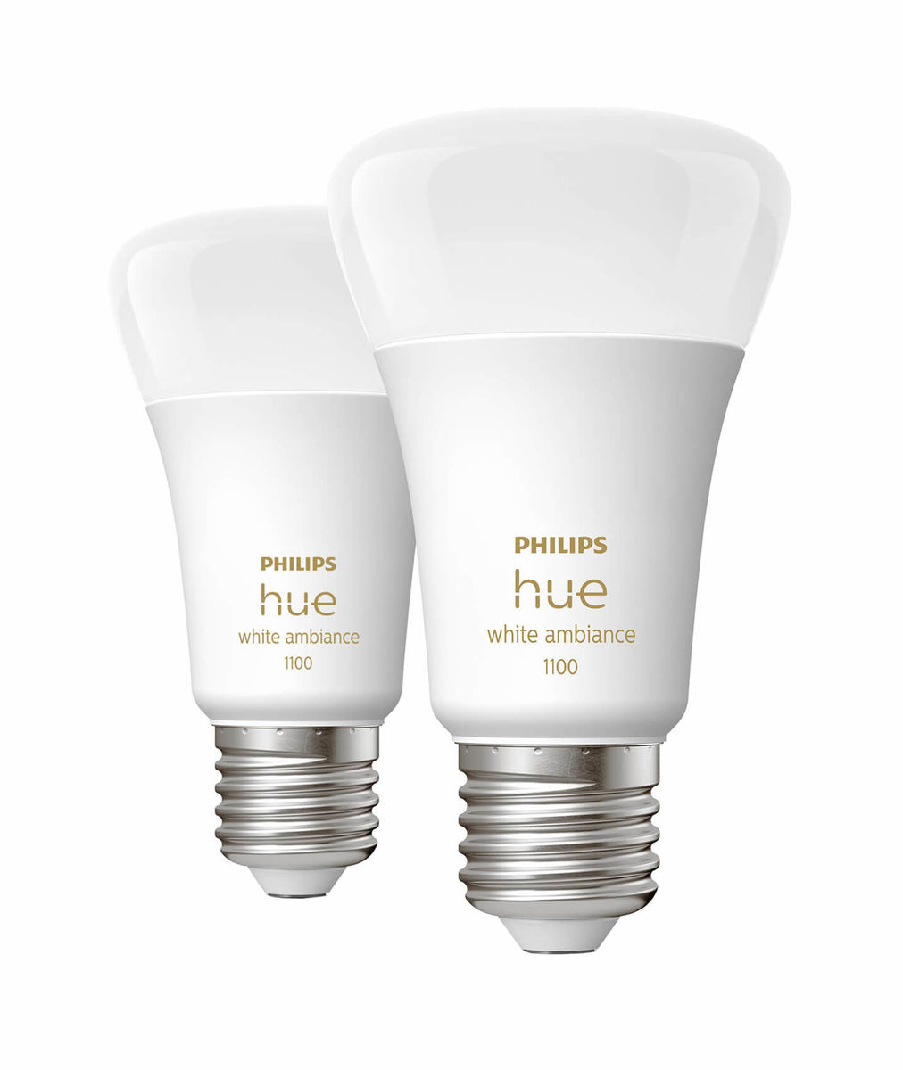 Image of Philips Hue White Ambiance E27 2x800lm 75W bei nettoshop.ch