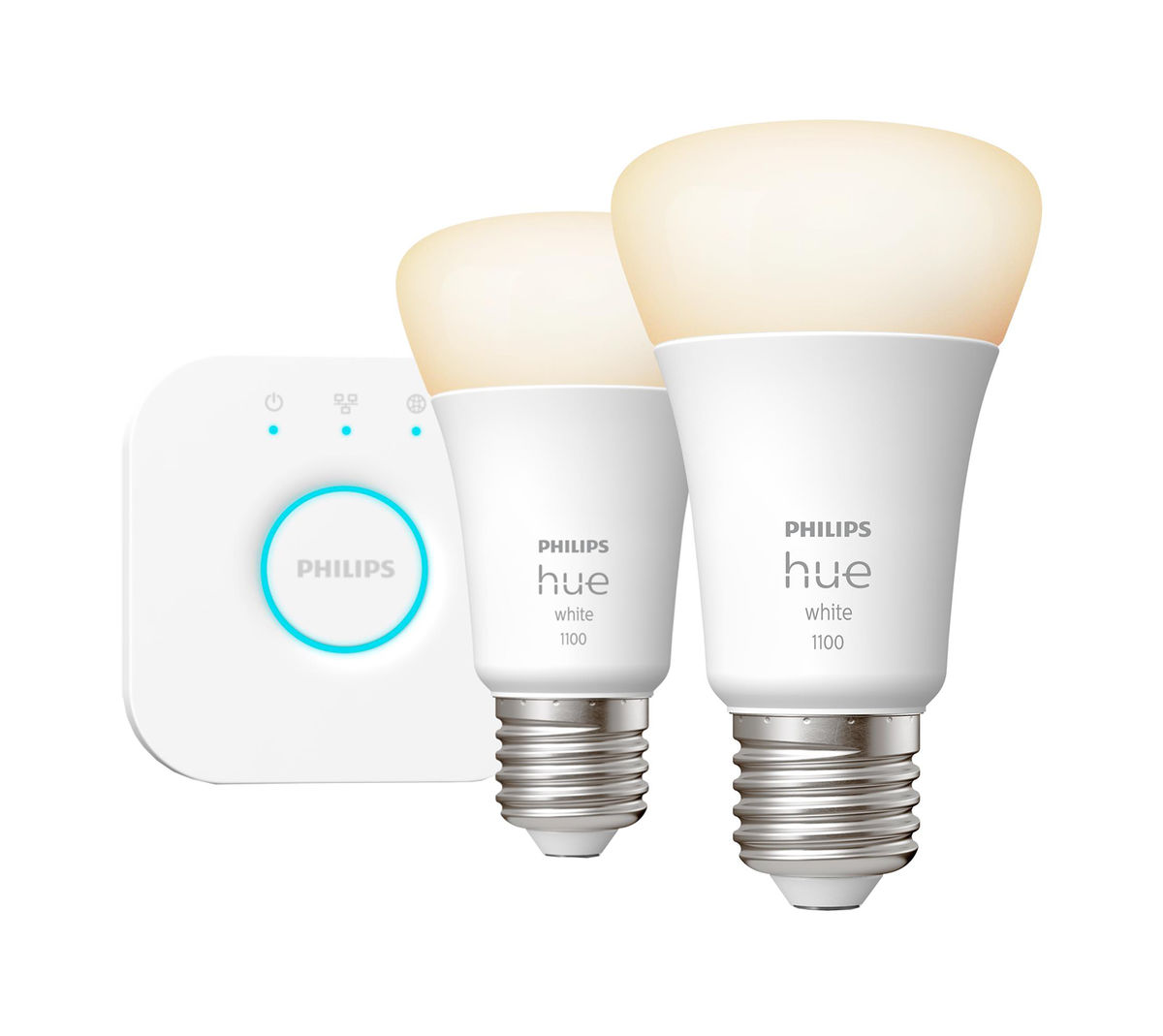 Image of Philips Hue White E27 Starter Set 2x1050lm 75W bei nettoshop.ch