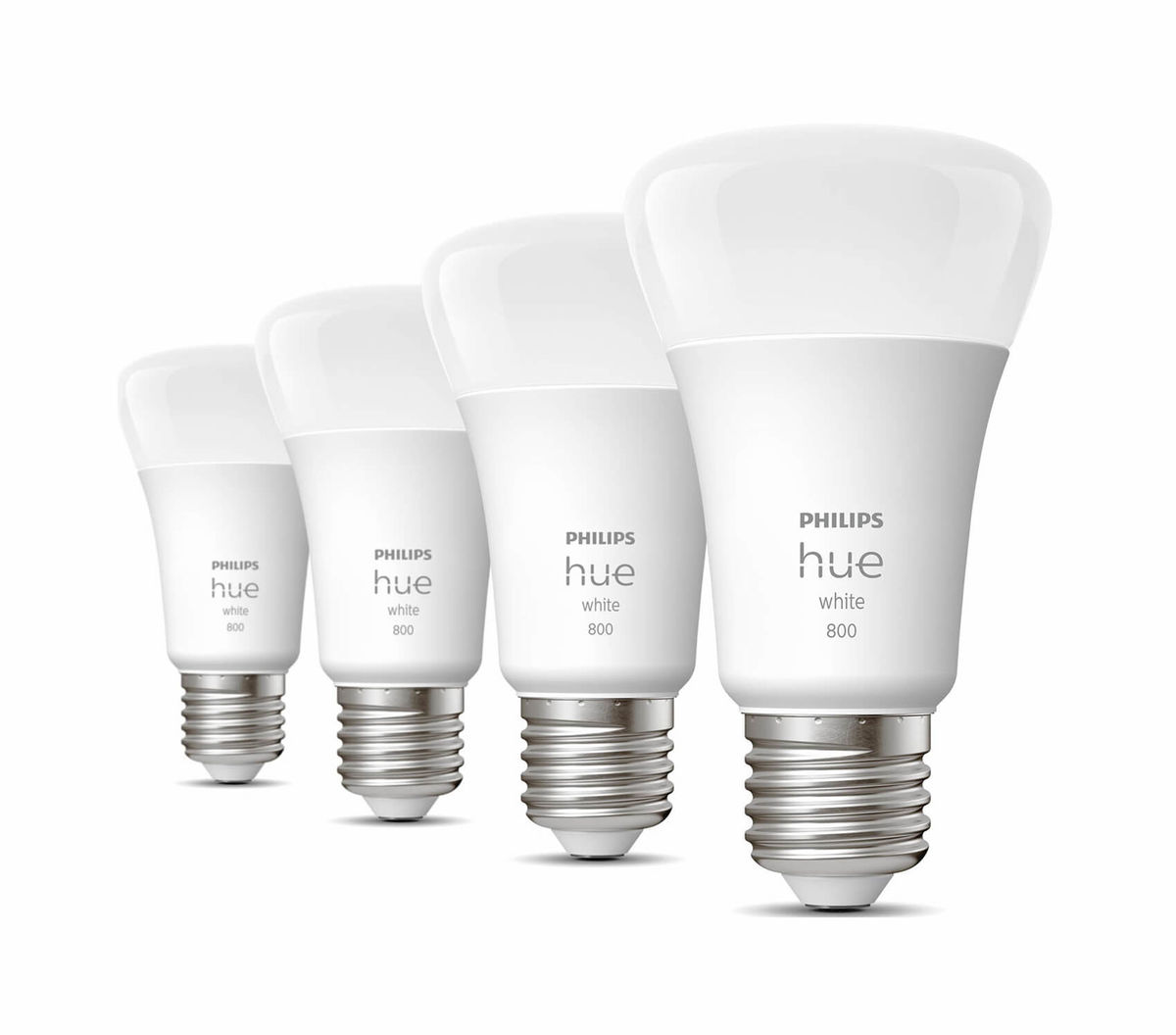 Image of Philips Hue White E27 4x800lm 60W bei nettoshop.ch