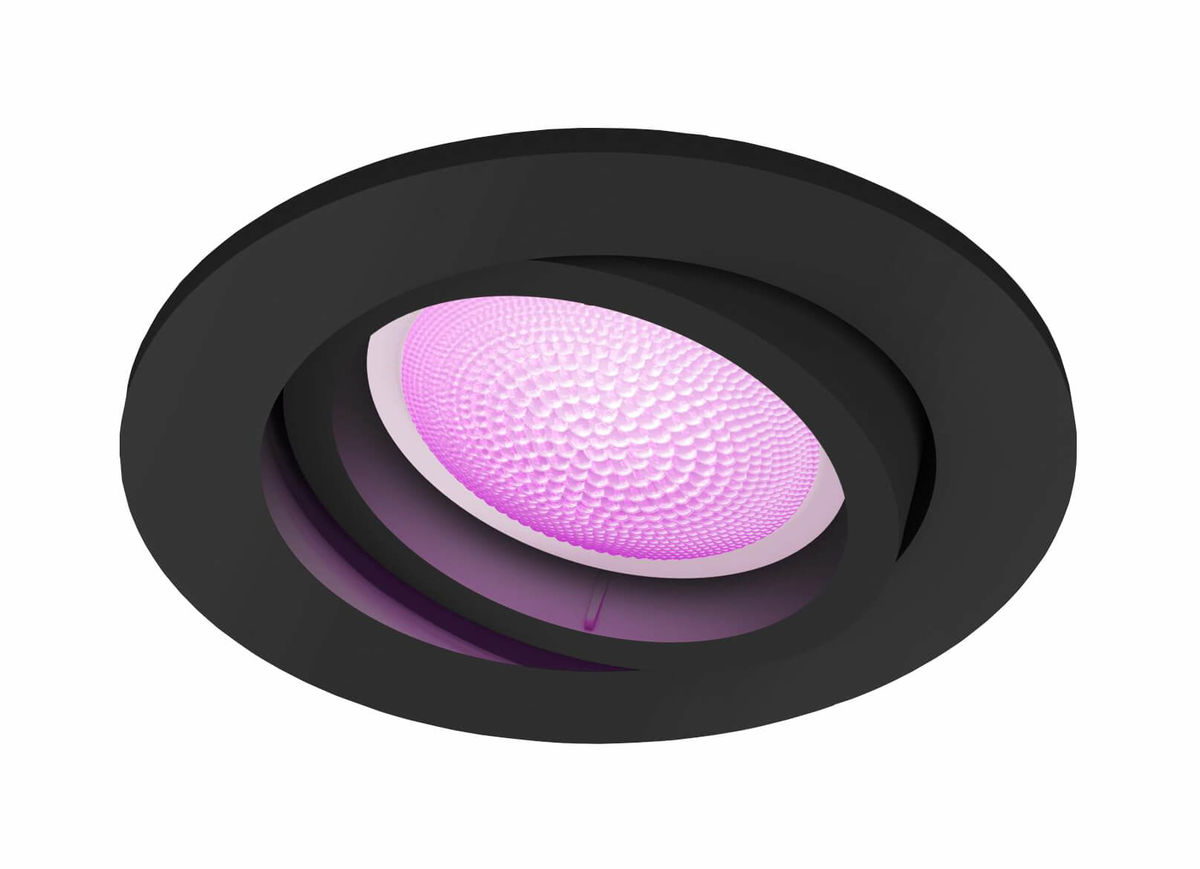 Image of Philips Hue White & Col. Amb. Centura Spot 1 flg. schwarz 350lm bei nettoshop.ch