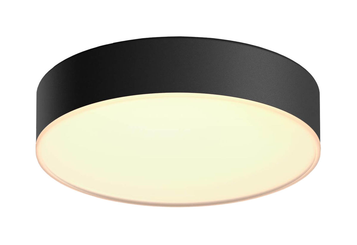 Image of Philips HUE White Amb. Enrave Deckenleuchte S schwarz inkl. Dimmsch. bei nettoshop.ch