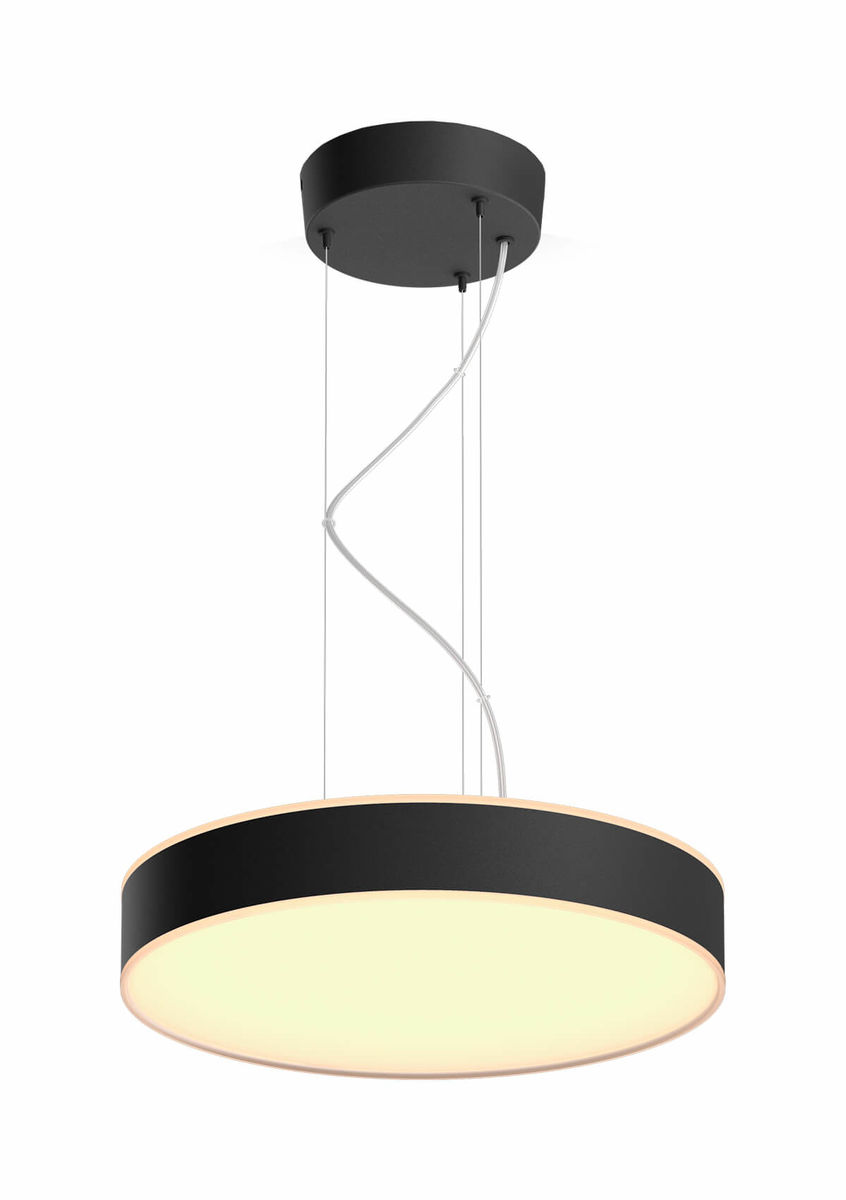 Image of Philips Hue White Amb. Enrave Pendelleuchte schwarz inkl. Dimmschalter bei nettoshop.ch