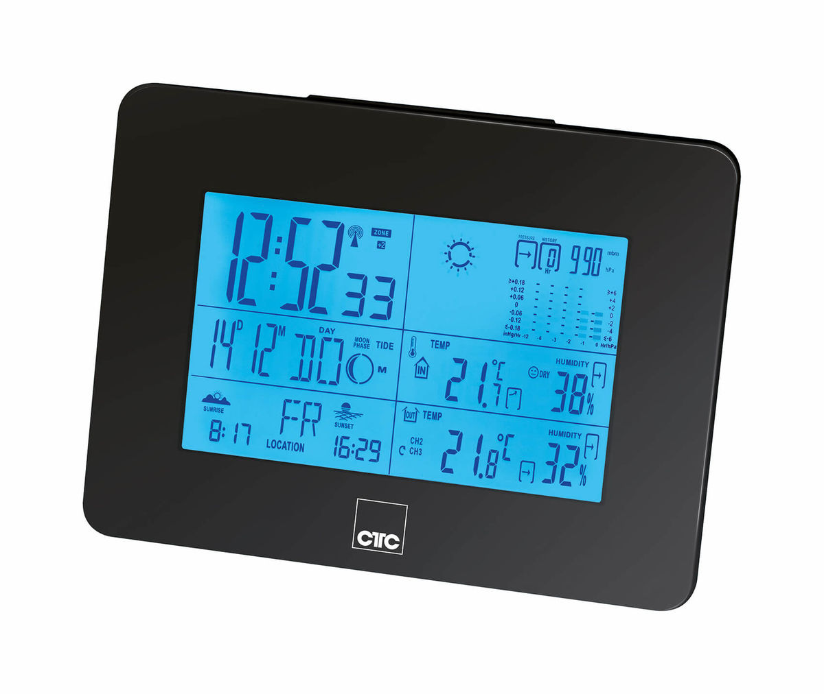 Image of Clatronic WSU 7026 RC Wetterstation bei nettoshop.ch