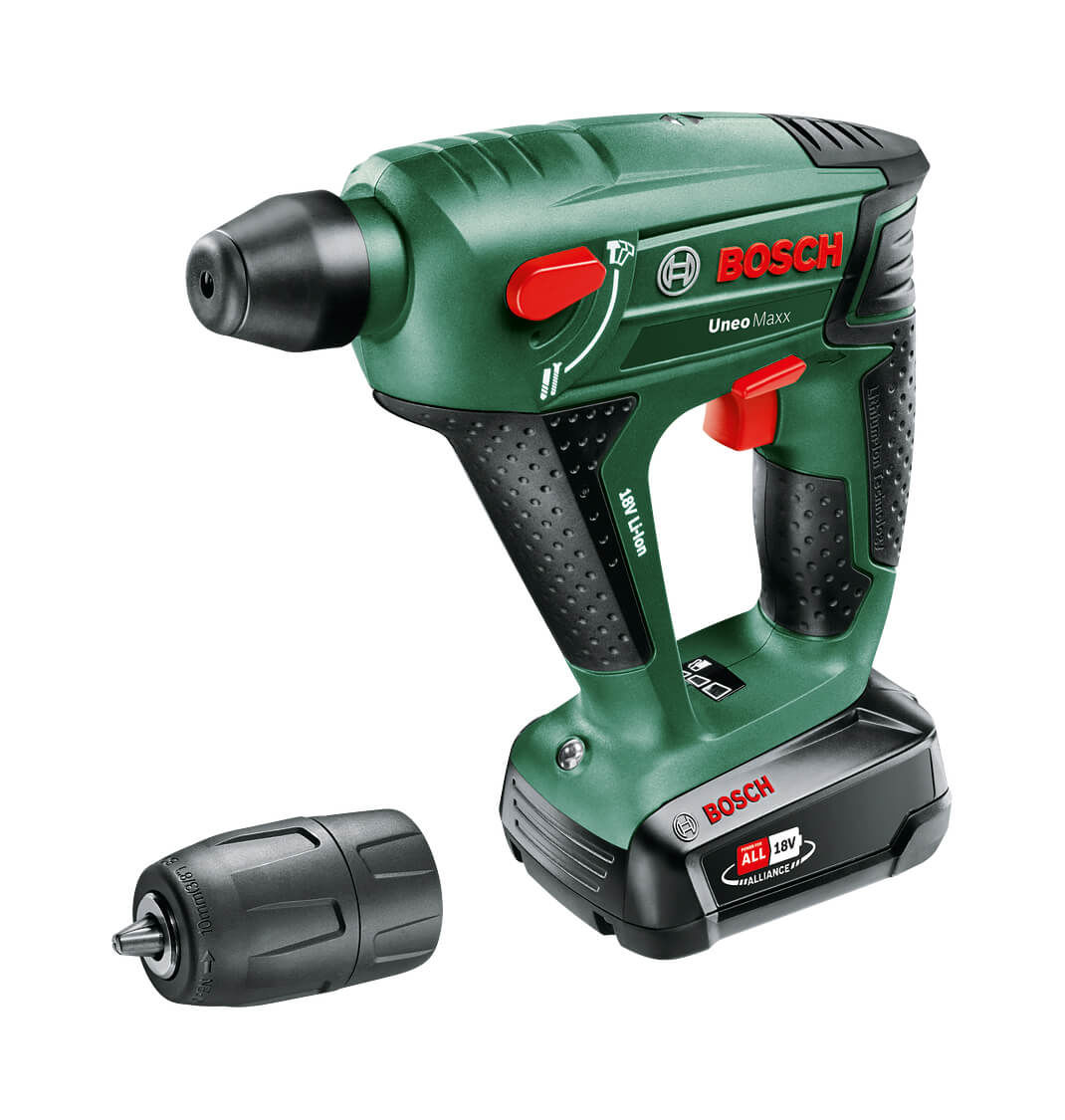 Image of Bosch Uneo Maxx (1x2,5Ah) Akku-Bohrhammer bei nettoshop.ch