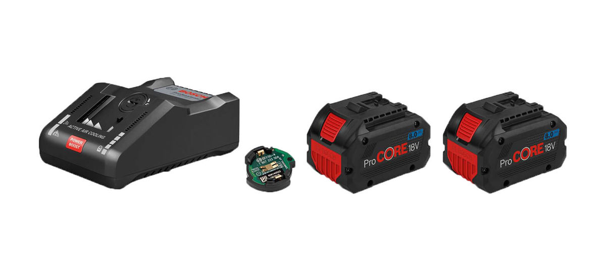 Image of Bosch Professional 2 x ProCORE18V 8.0Ah + GAL 18V-160 C bei nettoshop.ch