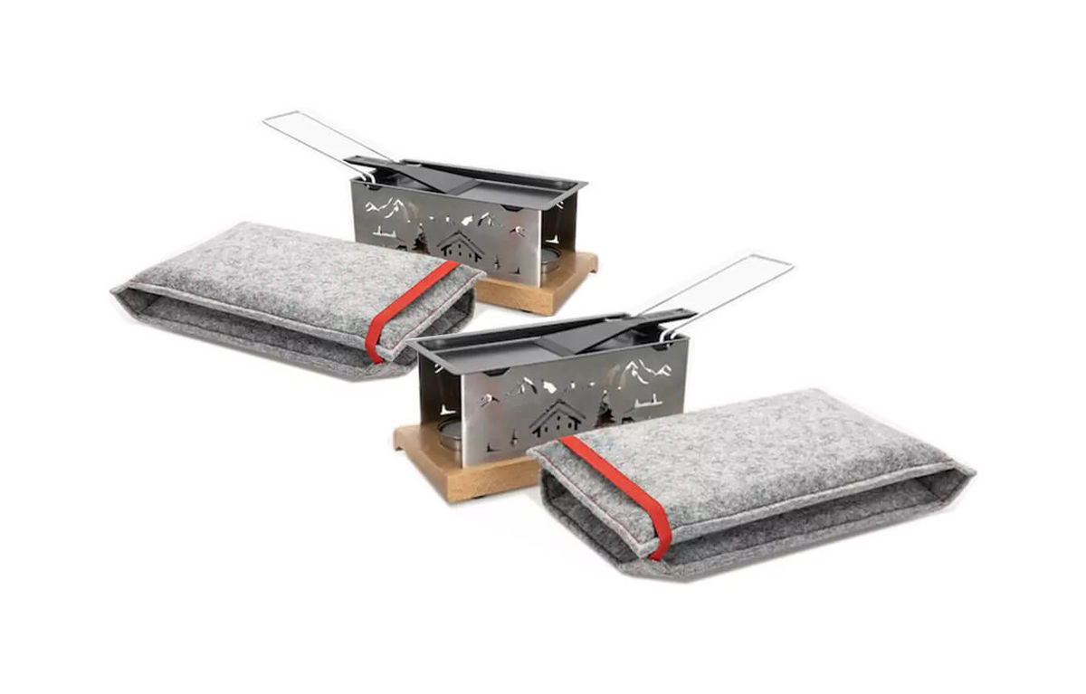 Image of Nouvel Bergdorf 2 x Raclette mit Rechaudkerzen bei nettoshop.ch