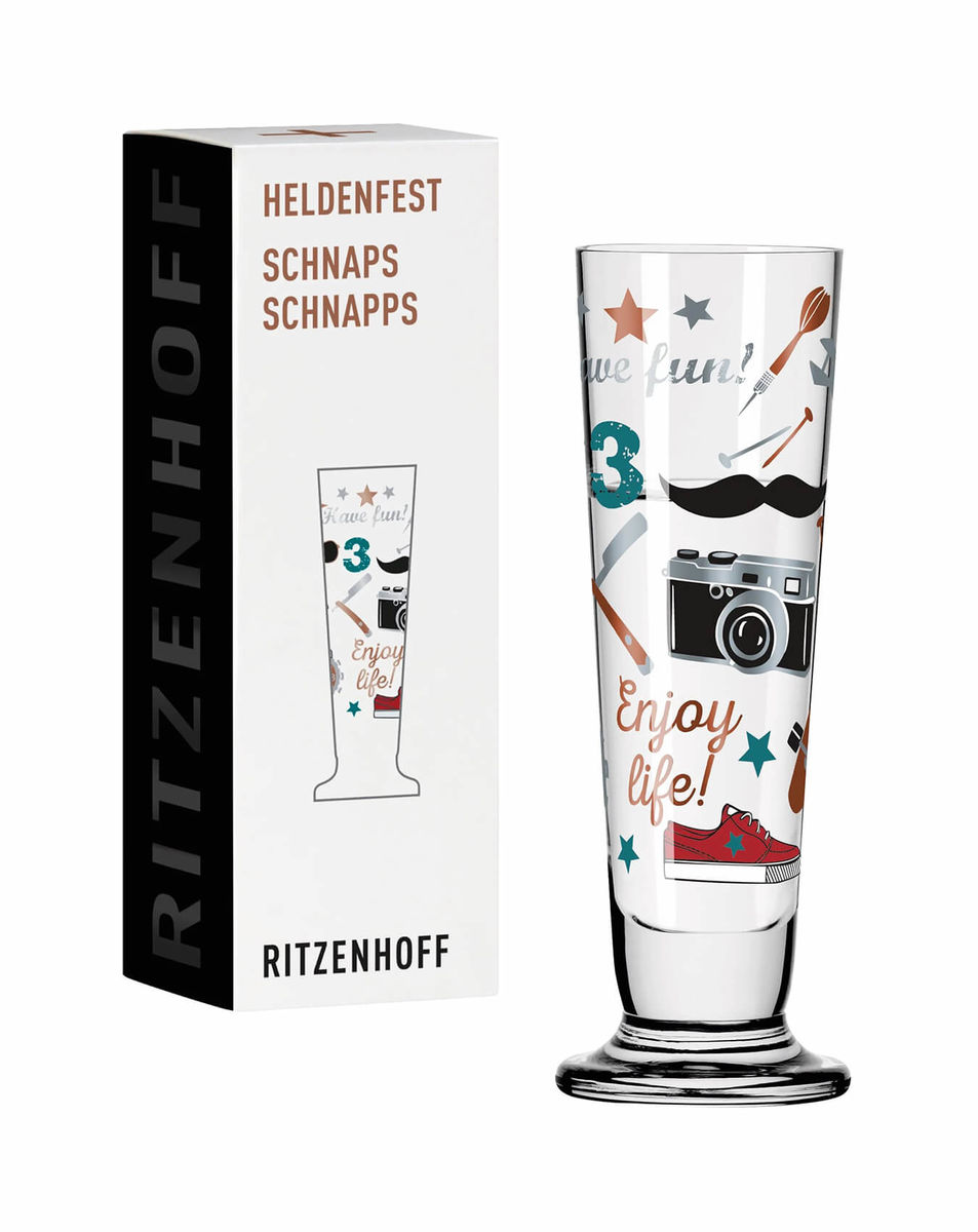 Image of Ritzenhoff Heldenfest No 2 Enjoy Life Schnapsglas bei nettoshop.ch