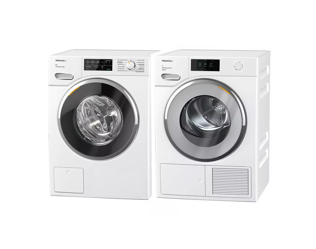 Image of Miele WWG 300-60 CH Waschmaschine TWV 700-80 CH Passion Tumbler bei nettoshop.ch