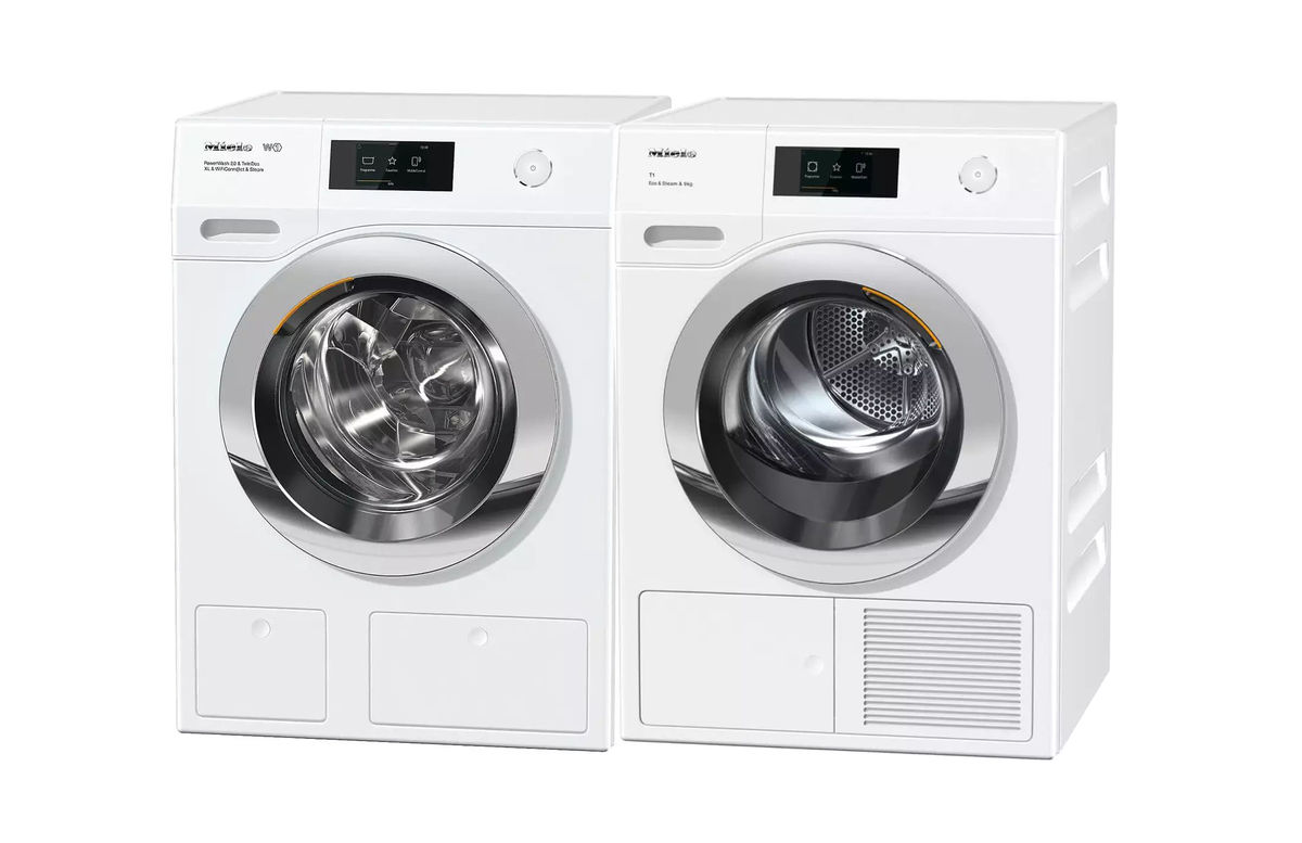 Image of Miele WCR 800-90 CH Waschmaschine TCR 700-90 CH Tumbler bei nettoshop.ch