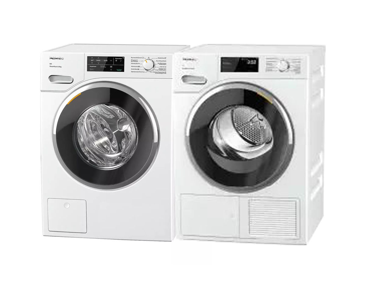 Image of Miele WWG 300-60 CH Waschmaschine TWH 700-80 CH Tumbler bei nettoshop.ch