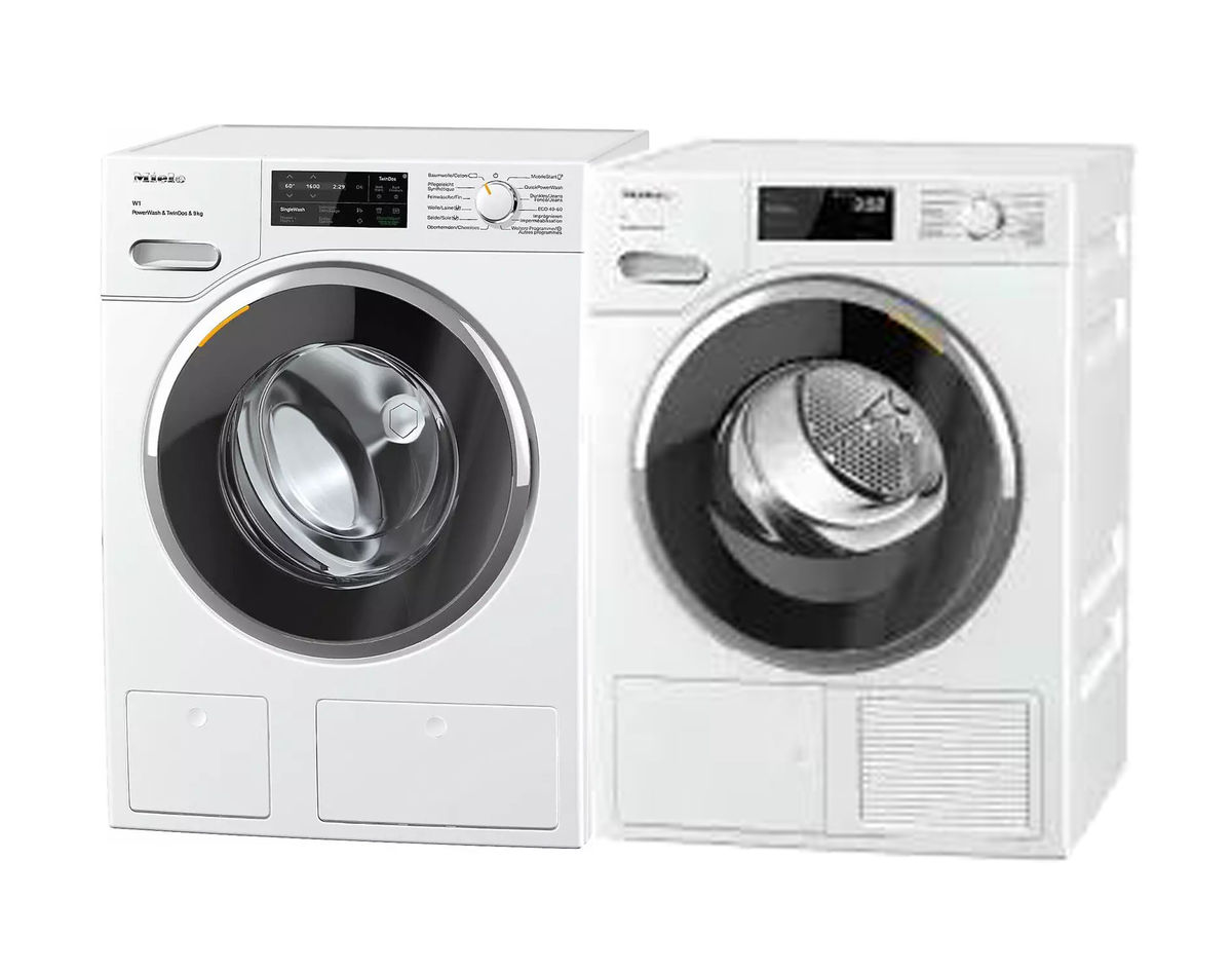 Image of Miele WWI 800-60 CH Waschmaschine TWH 700-80 CH Tumbler bei nettoshop.ch