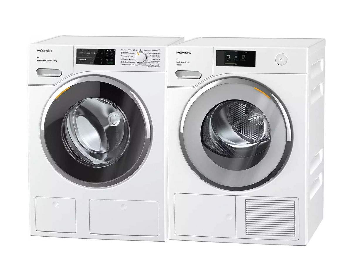 Image of Miele WWI 800-60 CH Waschmaschine TWV 700-80 CH Passion Tumbler bei nettoshop.ch