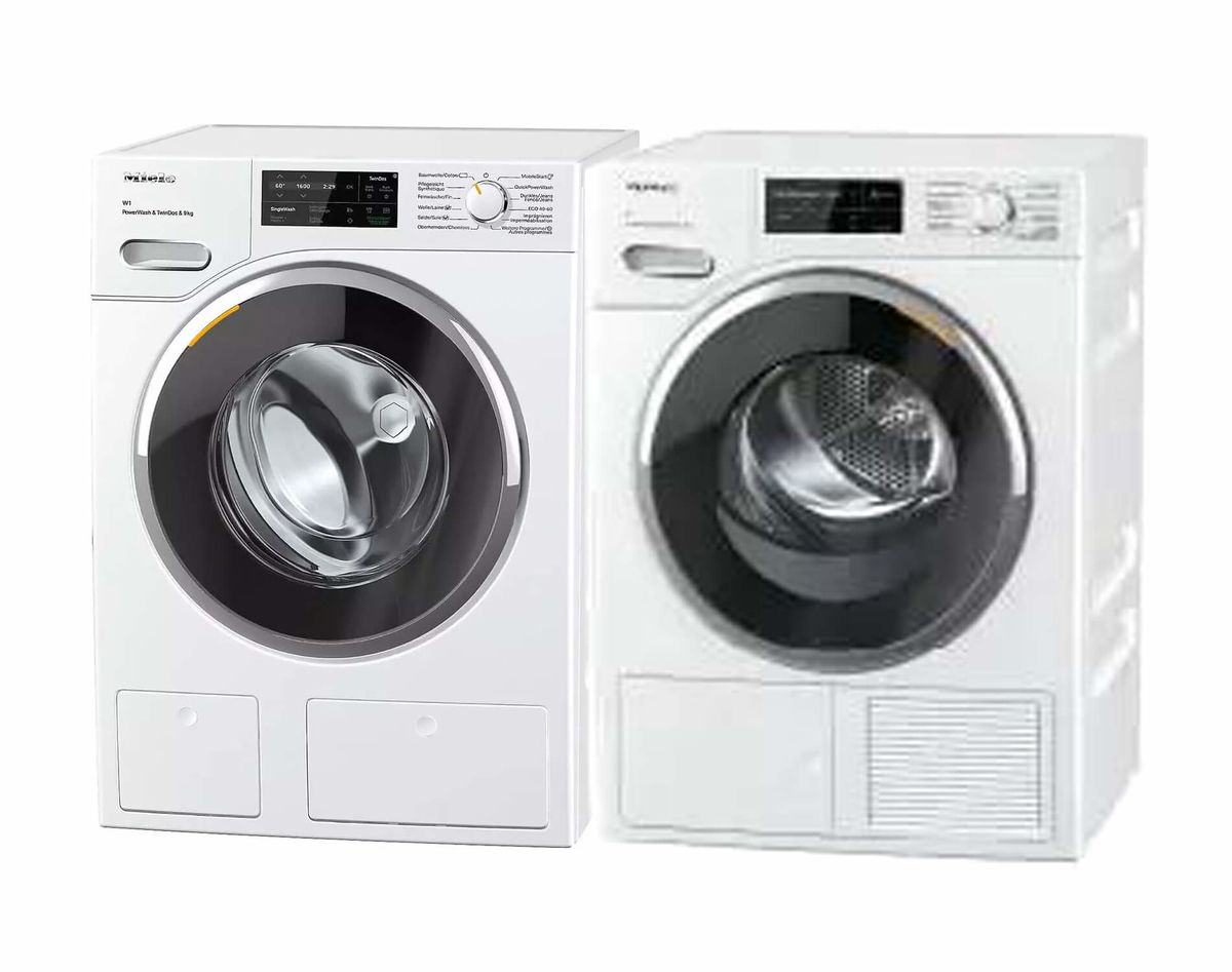 Image of Miele WWI 800-60 CH Waschmaschine TWL 700-80 CH Tumbler bei nettoshop.ch