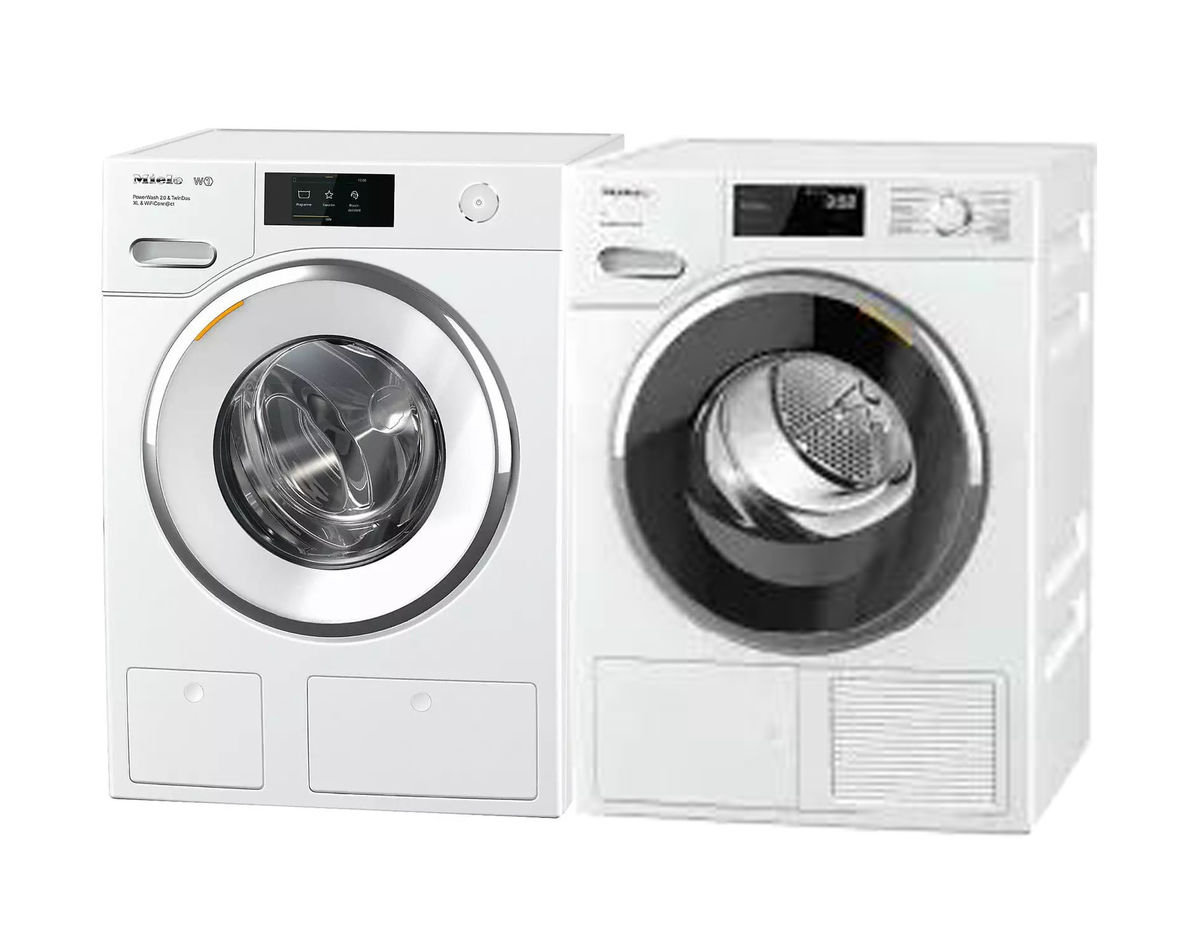 Image of Miele WWR 800-60 CH Waschmaschine TWH 700-80 CH Tumbler bei nettoshop.ch