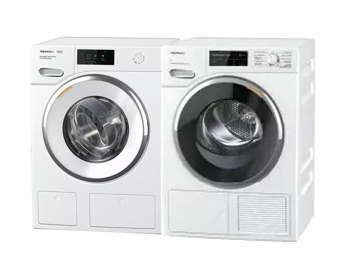 Image of Miele WWR 800-60 CH Waschmaschine TWL 700-80 CH Tumbler bei nettoshop.ch