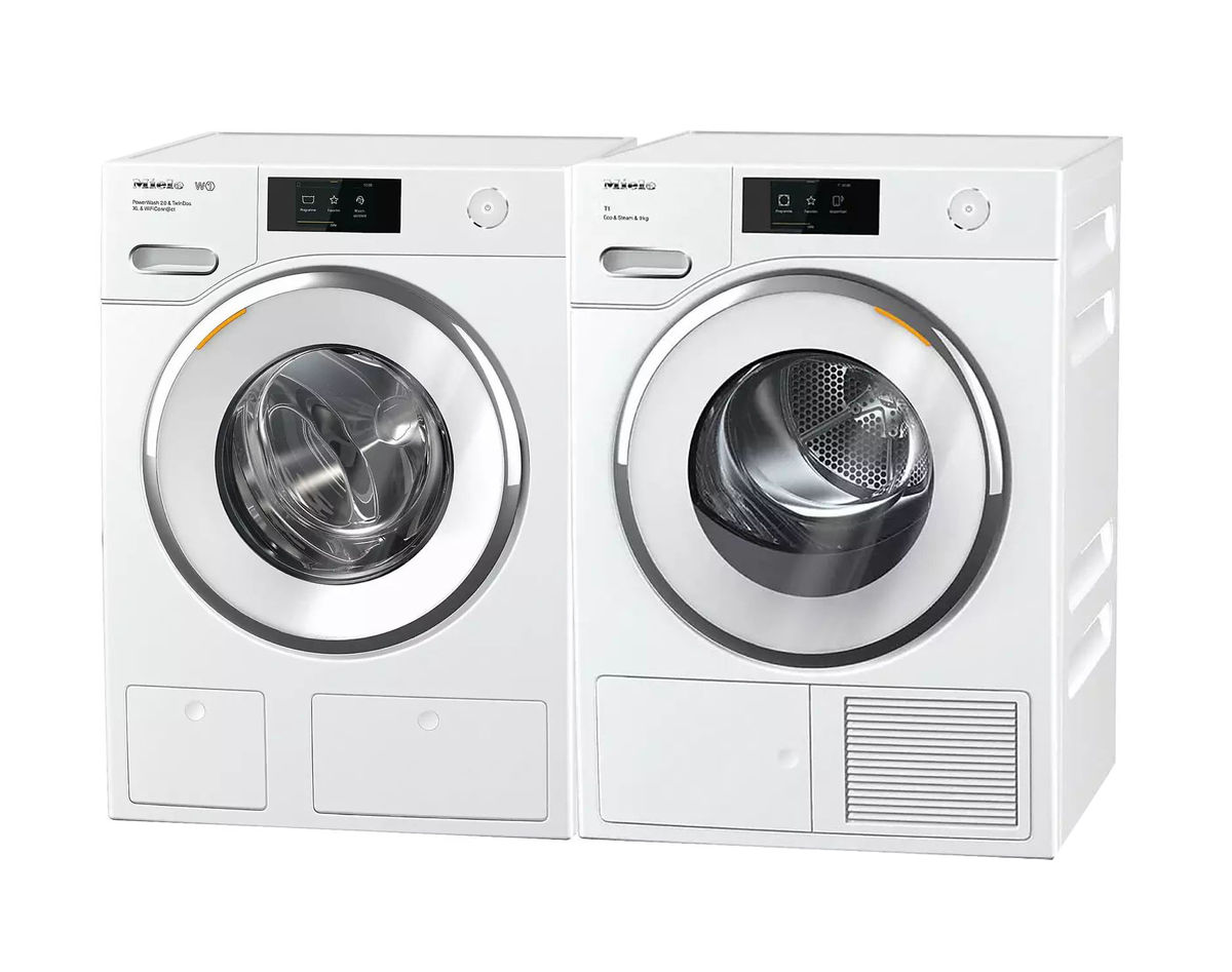 Image of Miele WWR 800-60 CH Waschmaschine TWR 700-80 CH Tumbler bei nettoshop.ch