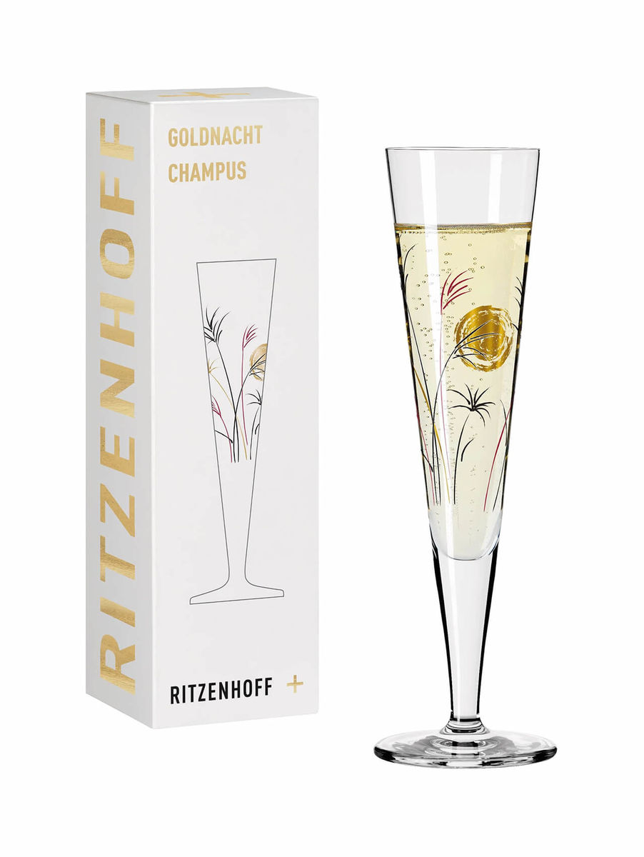 Image of Ritzenhoff Goldnacht No 13 Vollmond Champagnerglas bei nettoshop.ch