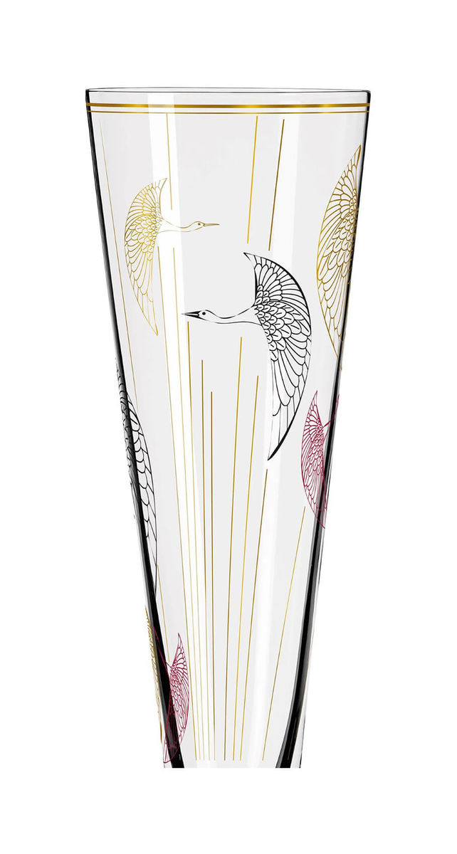 Image of Ritzenhoff Goldnacht No18 Wildgänse Champagnerglas bei nettoshop.ch