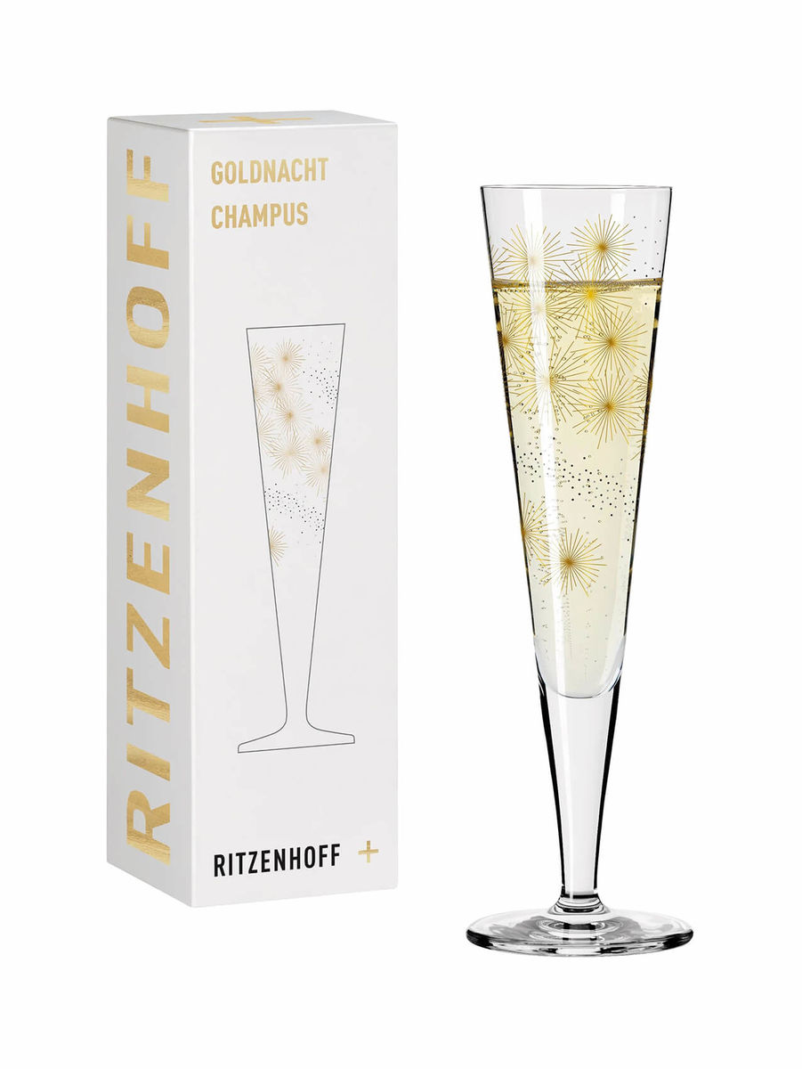 Image of Ritzenhoff Goldnacht No4 Feuerwerk Champagnerglas bei nettoshop.ch