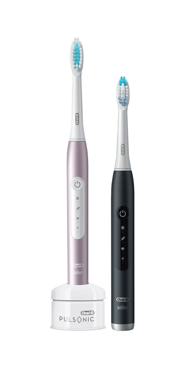 Image of Oral-B Pulsonic Slim Luxe 4900 Zahnbürste Doppelpack bei nettoshop.ch