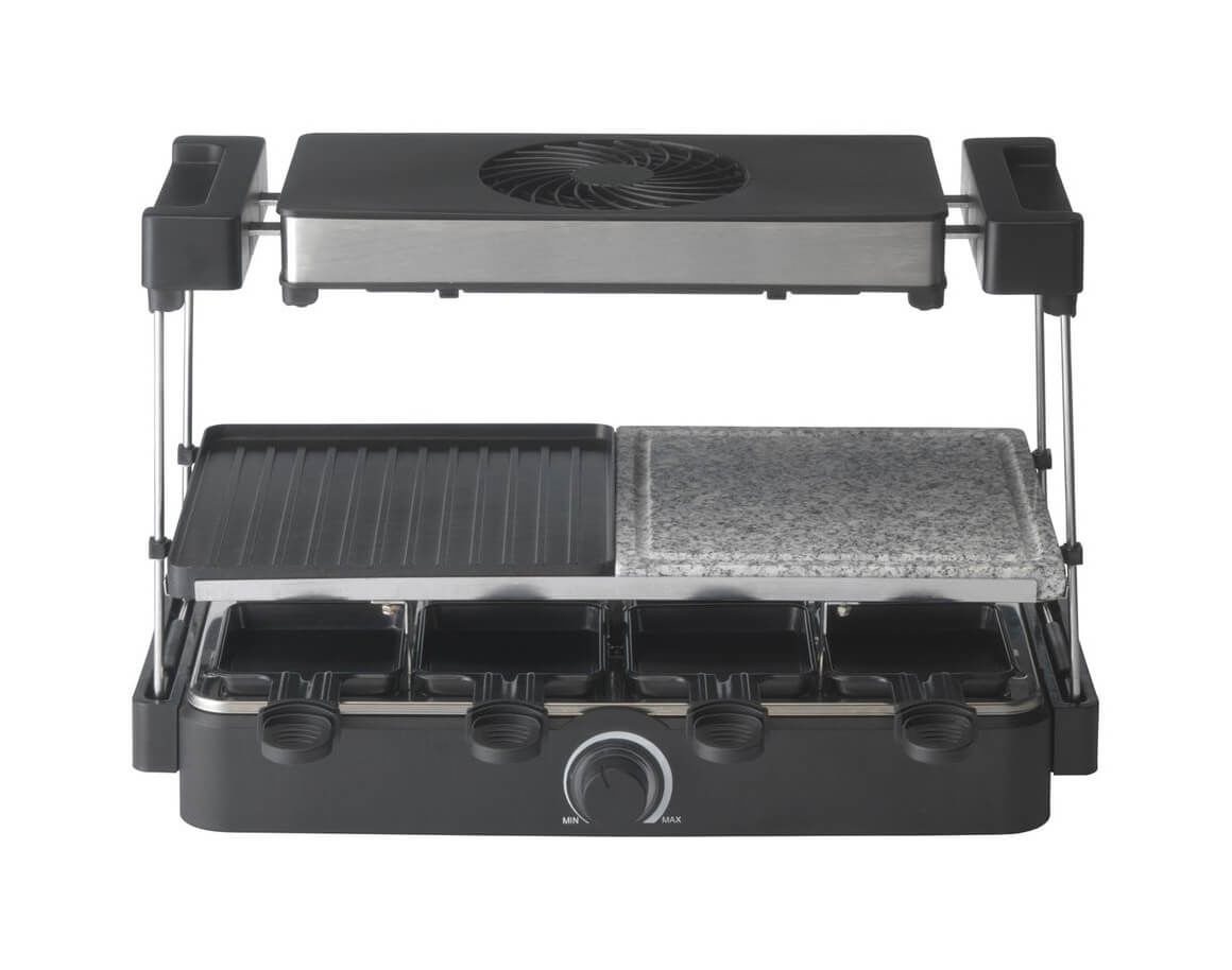 Image of Trebs Racletteofen mit Dunstabzug und Steinplatte 5-in-1 bei nettoshop.ch