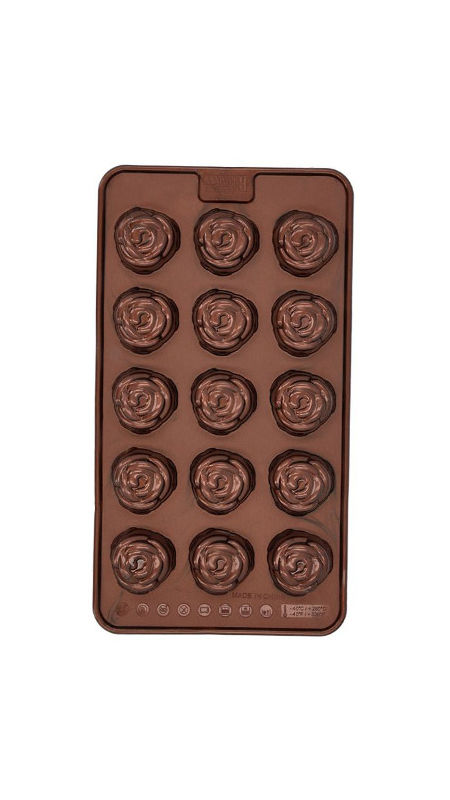 Image of RBV Birkmann Pralinenform Rose Silikon 2 Stück bei nettoshop.ch