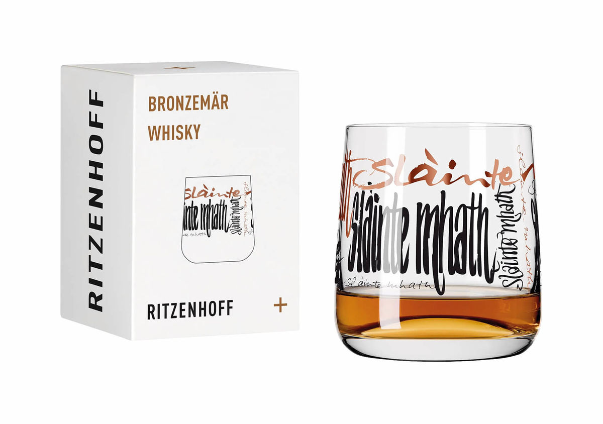 Image of Ritzenhoff Bronzemär no.1 Schriftzug Whiskyglas bei nettoshop.ch