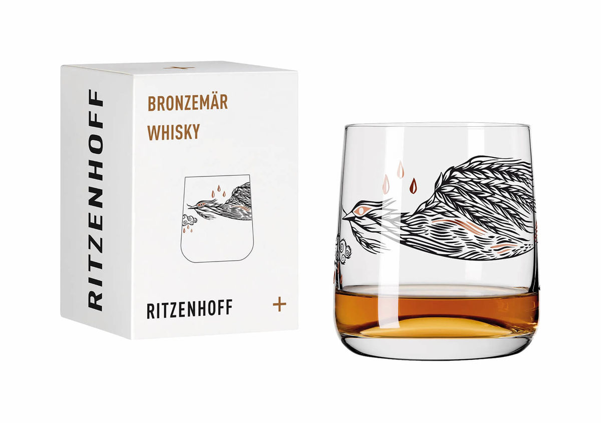 Image of Ritzenhoff Bronzemär no.2 Vogel Whiskyglas bei nettoshop.ch
