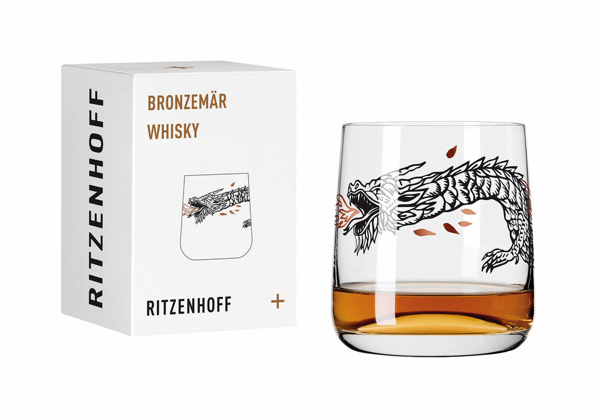 Image of Ritzenhoff Bronzemär no5 Drache Whiskyglas bei nettoshop.ch
