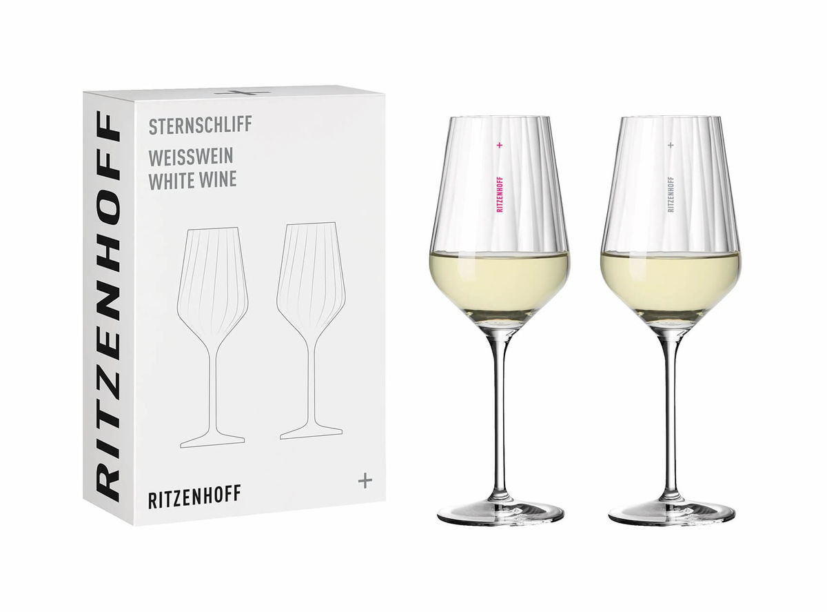 Image of Ritzenhoff Sternschliff 001 Weissweinglas 2erSet bei nettoshop.ch