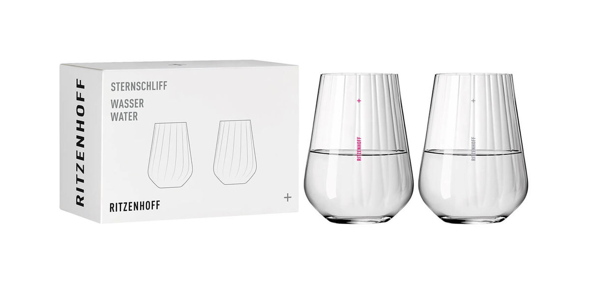 Image of Ritzenhoff Sternschliff 001 Wasserglas 2erSet bei nettoshop.ch