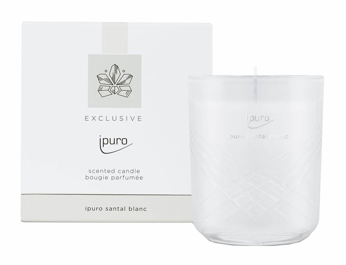 Image of ipuro Exclusive santal blanc Duftkerze bei nettoshop.ch