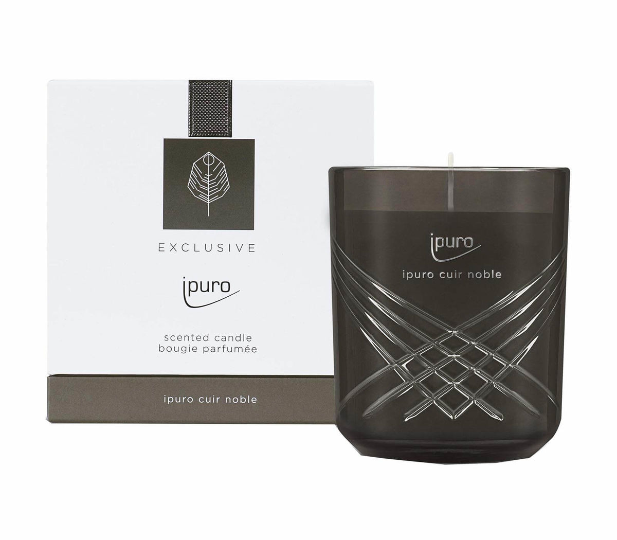 Image of ipuro Exclusive cuir noble Duftkerze bei nettoshop.ch