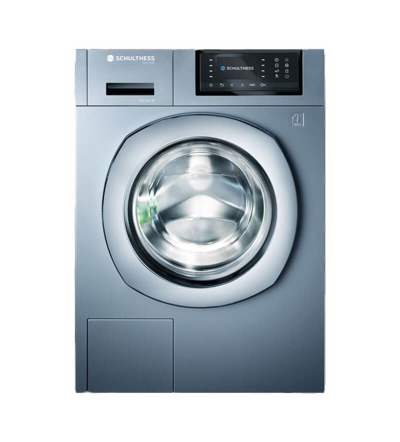 Image of Schulthess Spirit 510 Waschmaschine Warmwasser anthrazit links bei nettoshop.ch