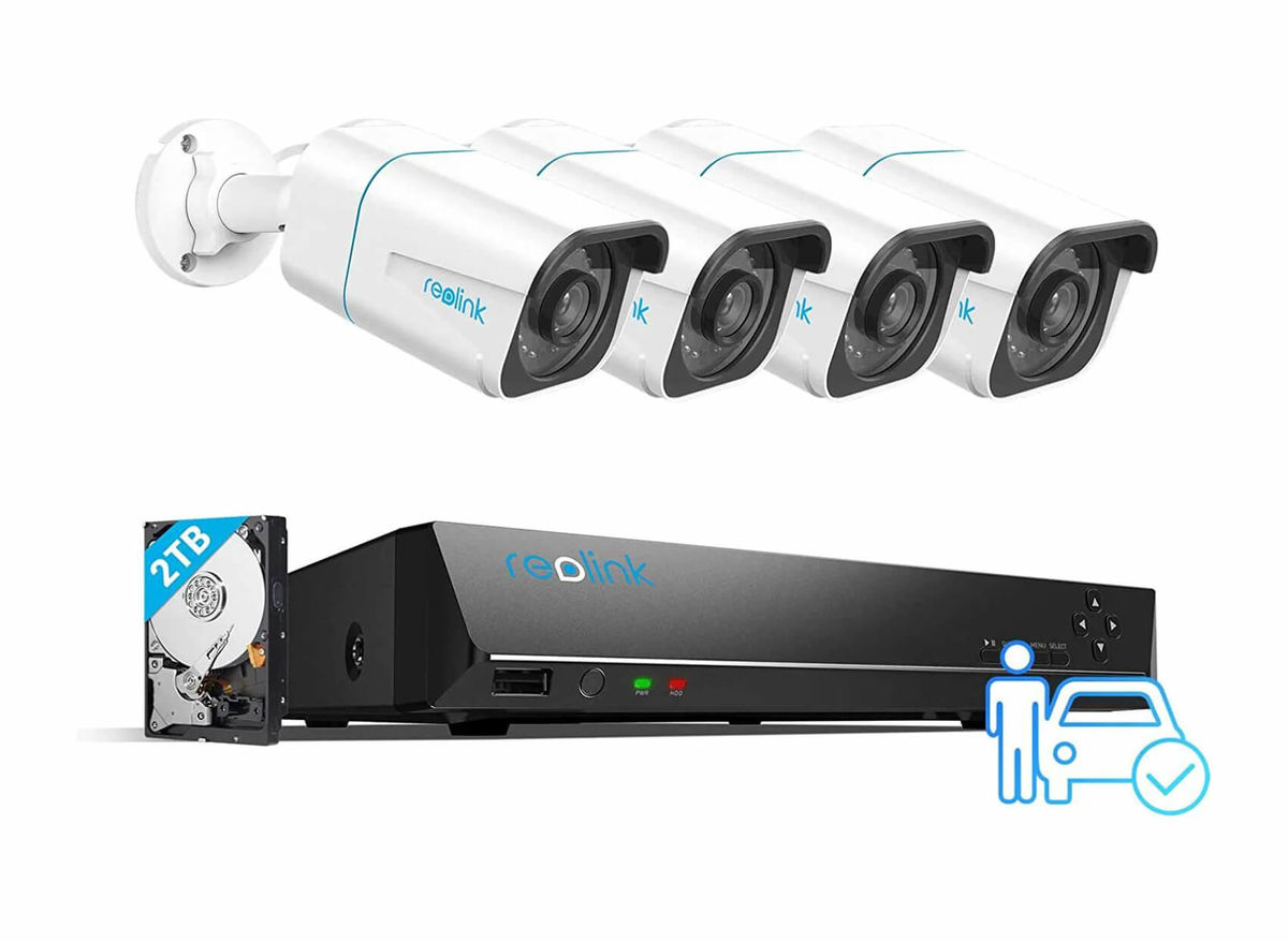 Image of Reolink RLK8-810B4-A 8-Kanal 4K Überwachungskamera bei nettoshop.ch