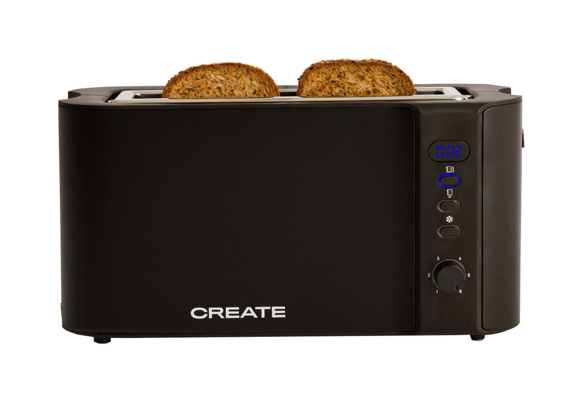 Image of CREATE TOAST ADVANCE TOUCH Toaster schwarz matt bei nettoshop.ch