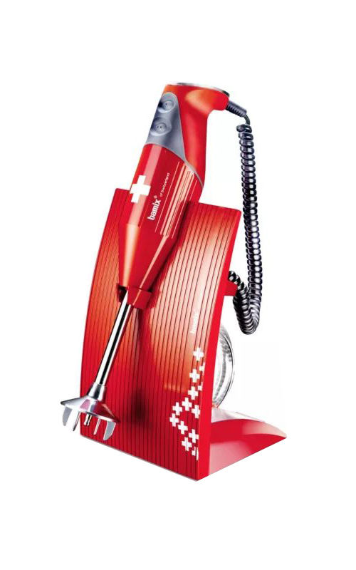Image of Bamix 200W SwissLine Swiss Edition Mixer rot bei nettoshop.ch