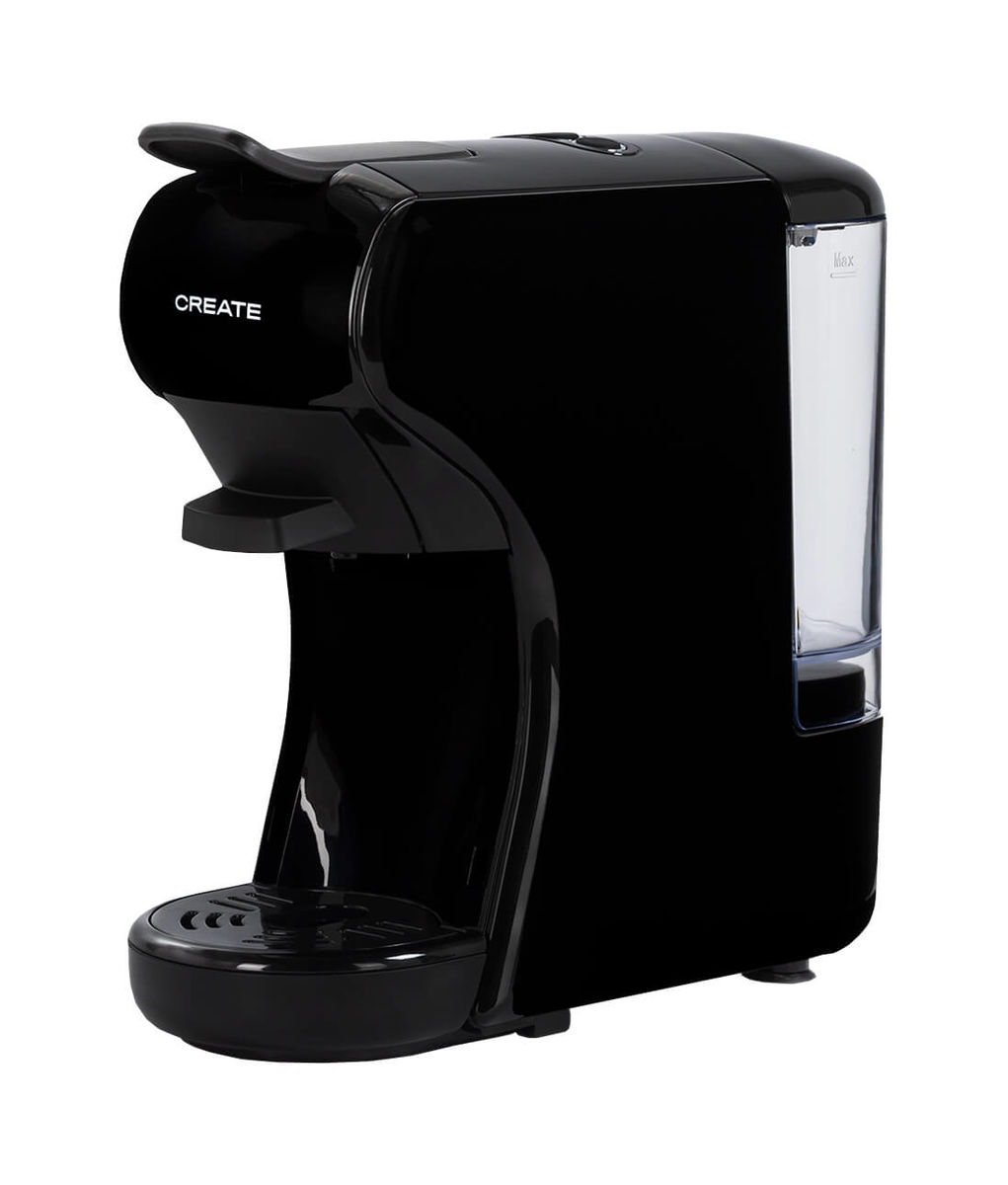 Image of CREATE Cafetera Potts Kapselsystem schwarz 3in1 bei nettoshop.ch