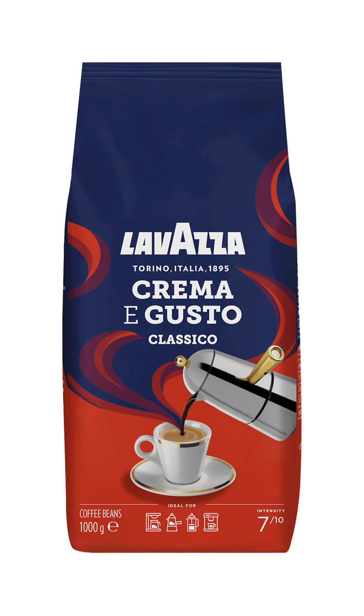 Image of Lavazza Crema e Gusto Classico Bohnen 1000 g bei nettoshop.ch
