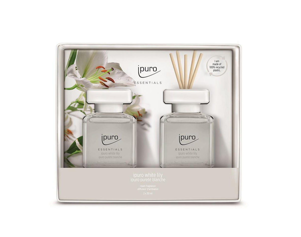 Image of ipuro white lily 2x50ml Raumduft Geschenkset bei nettoshop.ch