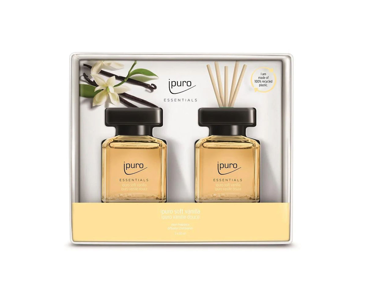 Image of ipuro soft vanilla 2x50ml Raumduft Geschenkset bei nettoshop.ch