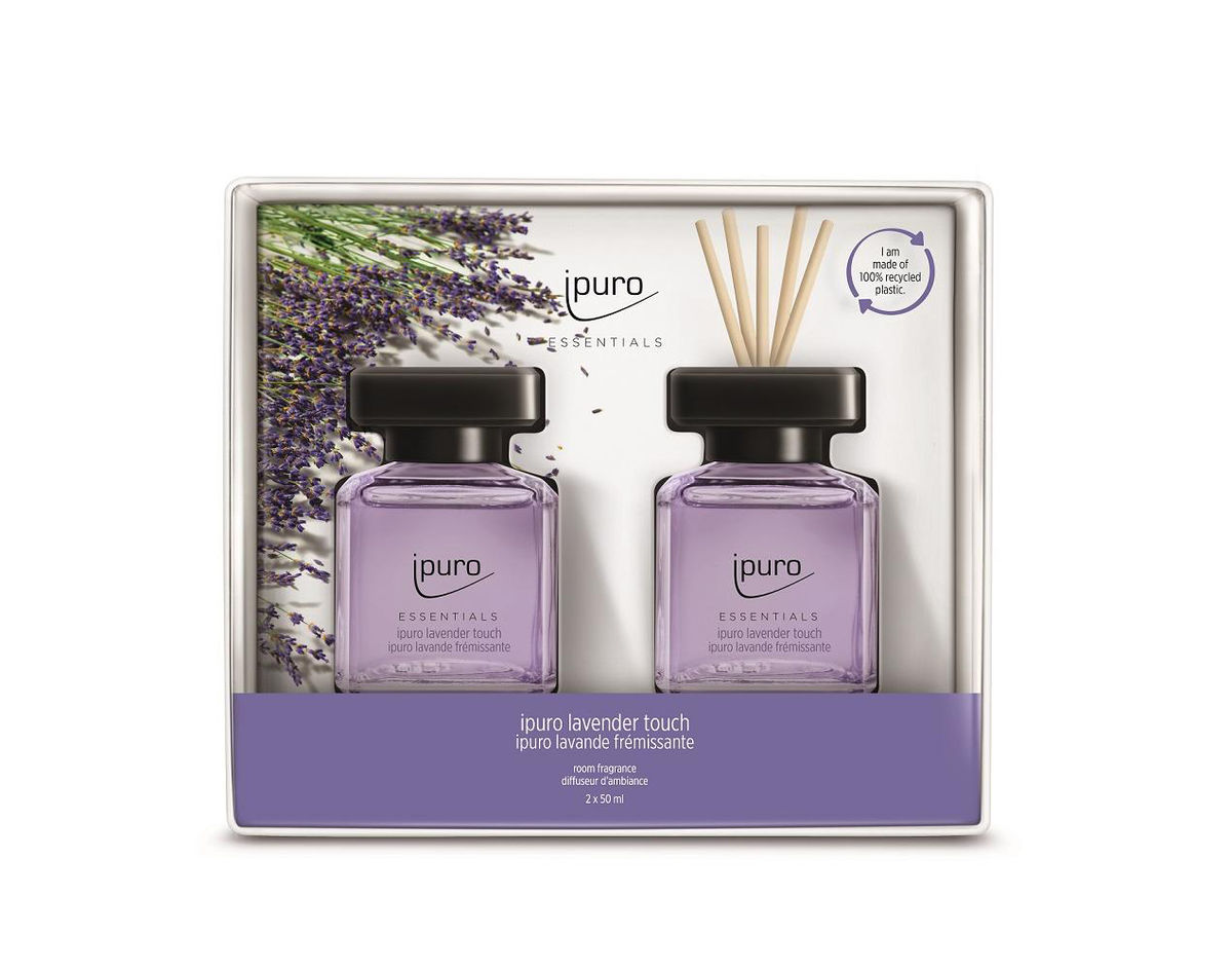 Image of ipuro lavender touch 2x50ml Raumduft Geschenkset bei nettoshop.ch