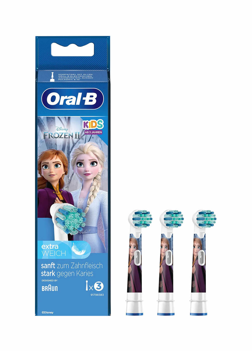 Image of Oral-B Aufsteckbürsten Frozen ll 3er bei nettoshop.ch