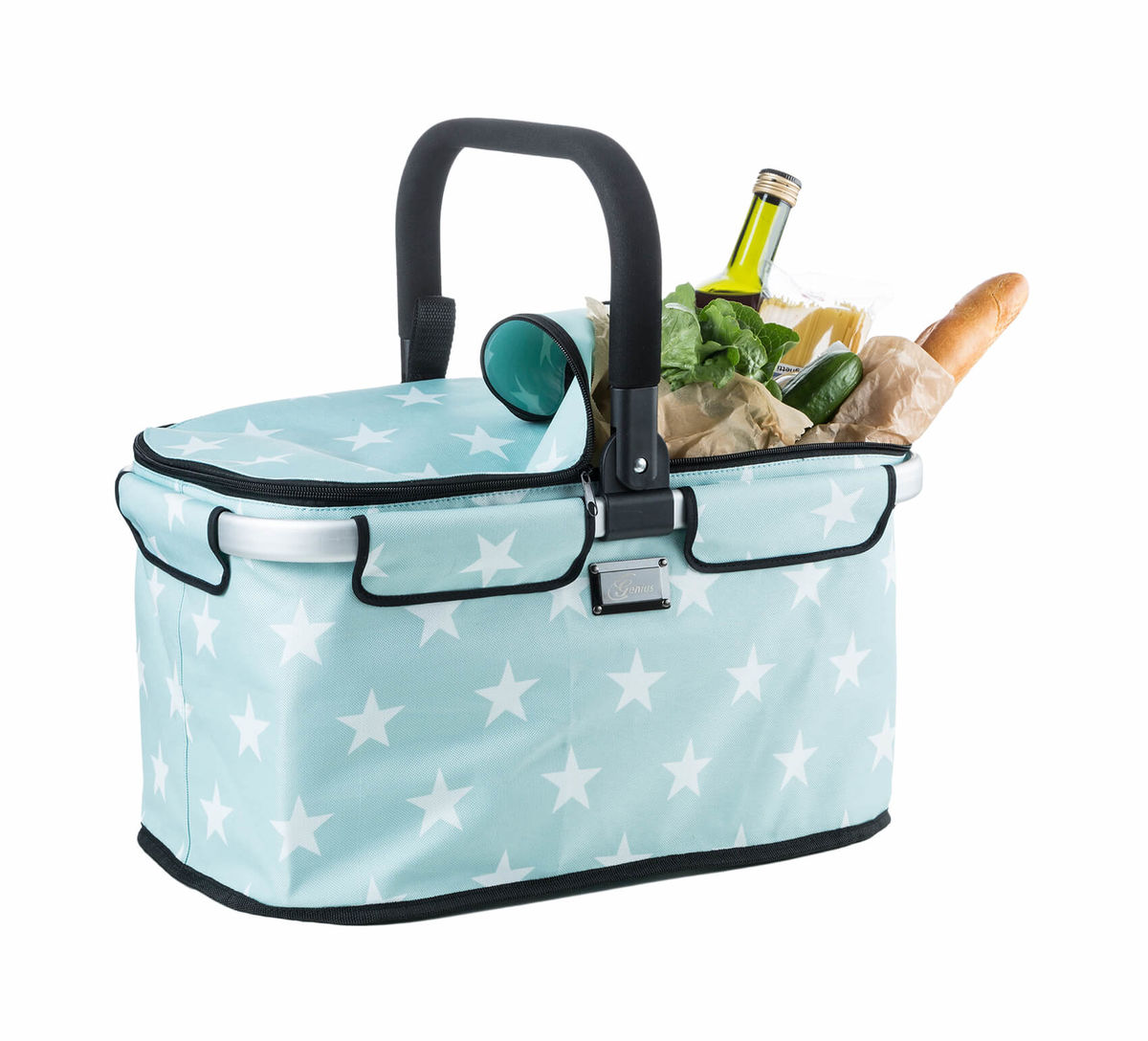 Image of Genius Einkaufskorb Falko türkis bei nettoshop.ch