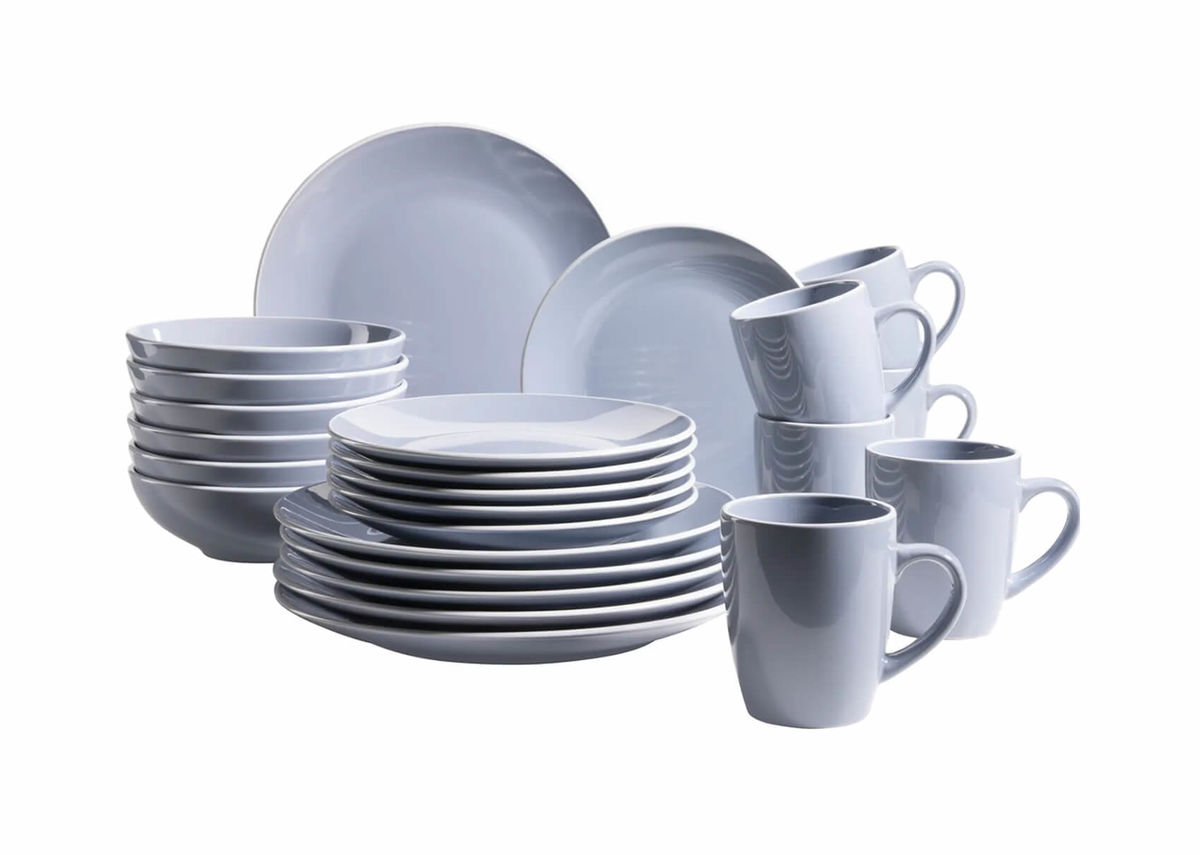 Image of Mäser Elissa Kombiservice 24-teilig blau bei nettoshop.ch