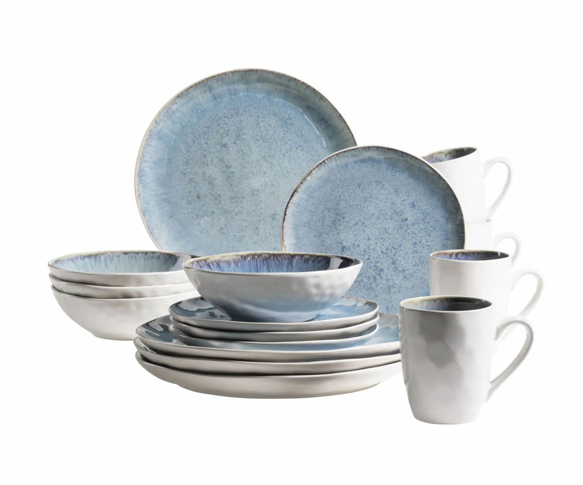 Image of Mäser Frozen Kombiservice 16-teilig blau bei nettoshop.ch